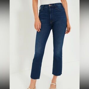 Mother Hustler Ankle Fray Jean